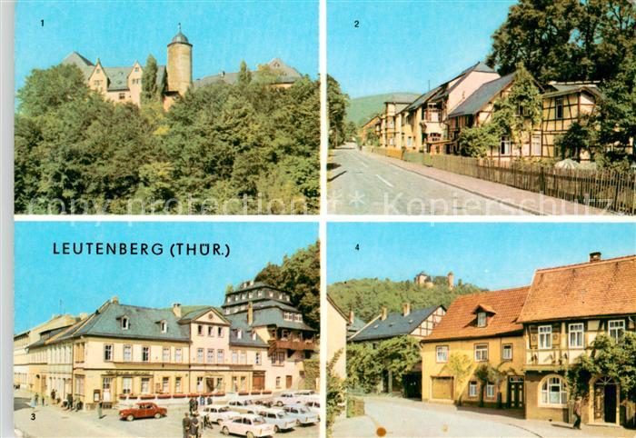 Leutenberg Thueringen Friedensburg Wurzbacher Strasse Markt Hauptstrasse