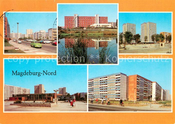 MAGDEBURG  CITY Nordstadt Salvador Allende Strasse Feierabendheim Paul Markowski