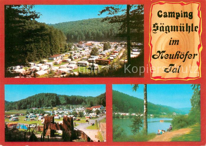 Trippstadt Campingplatz Saegmuehle Neuhoefer Tal Pfaelzer Wald