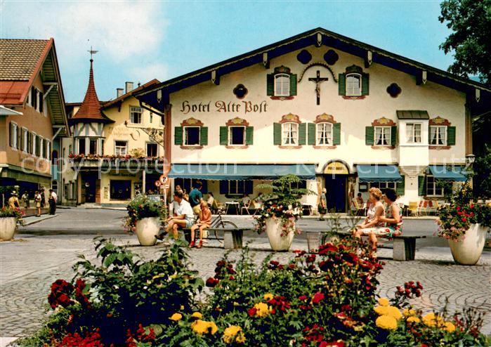OBERAMMERGAU Bayern Hotel Alte Post am Dorfplatz Passionsspielort