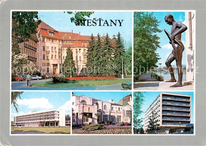 Piestany Staatsbaeder Kurhotels Statue