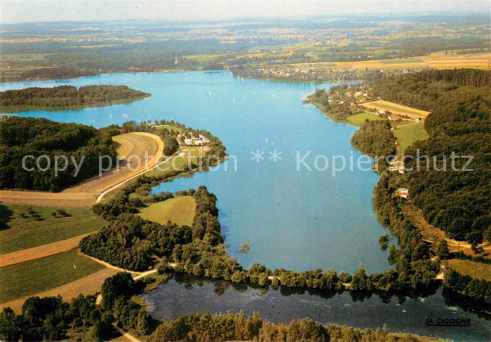 Epinal Vosges Le Réservoir de Bouzey vue aérienne