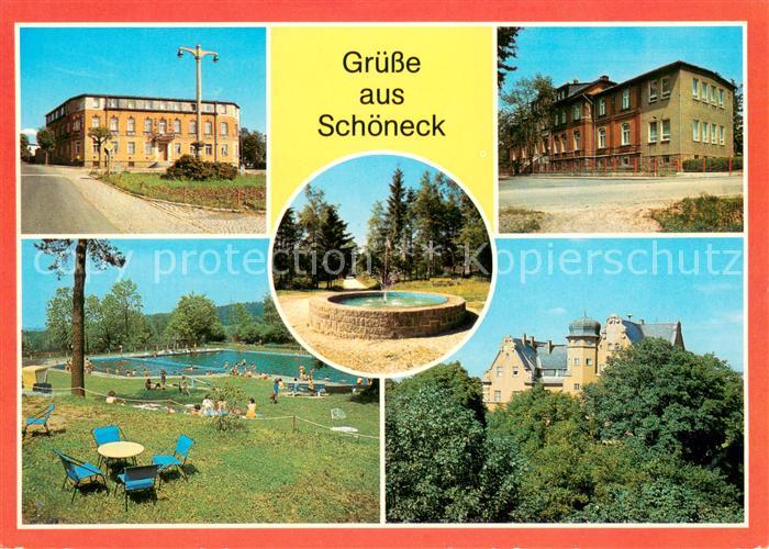 Schoeneck Vogtland HO Hotel Schoenecker Hof Kinderkurheim Freibad Haselmuehle St