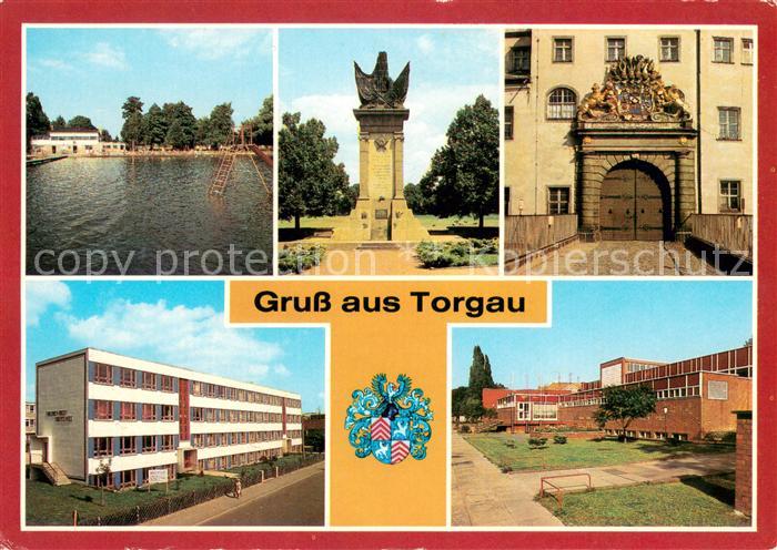 Torgau Strandbad Denkmal der Begegnung Schloss Hartenfels Friedrich Wolf Obersch