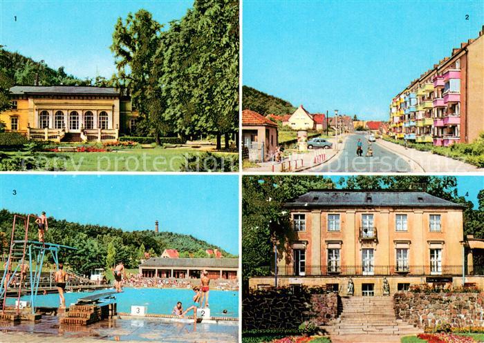 Bad Freienwalde Kurhaus Beethoven Strasse Schwimmstadion Kreiskulturhaus Alexand