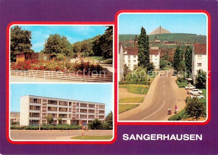 Sangerhausen Suedharz Partie an der Walkmuehle Polytechnische Oberschule Juri Ga