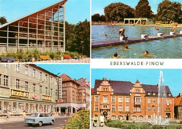 Finow Eberswalde Tierpark Gaststaette Freibad Kaufhaus Kontakt Platz der Freunds