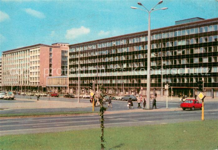 Karl-Marx-Stadt CHEMNITZ Brueckenstrasse ZIF und Autohaus