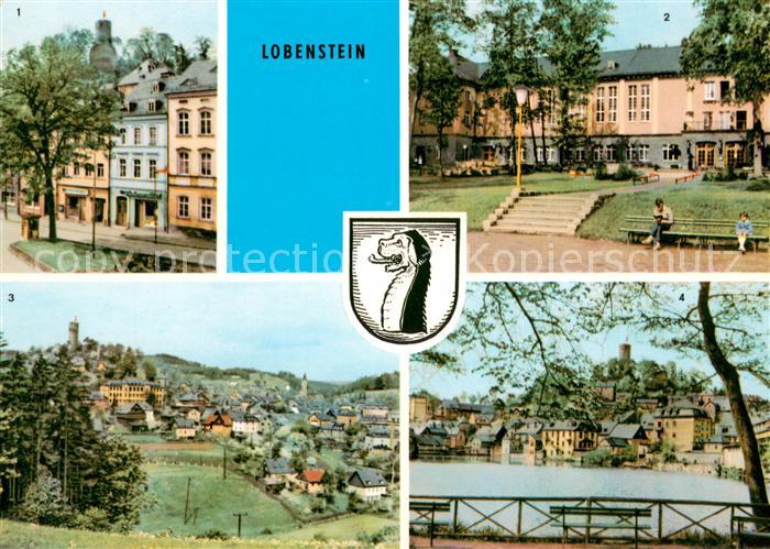 Lobenstein Bad Markt Kulturhaus Burg Wappen