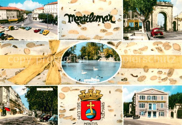 Montelimar Motive Innenstadt Schwanenteich Torboge