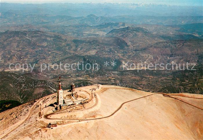 Mont Ventoux En avion au-dessus du sommet