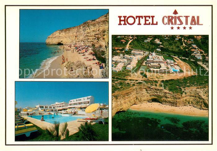 Carvoeiro Hotel Cristal Swimming Pool Strand Fliegeraufnahme