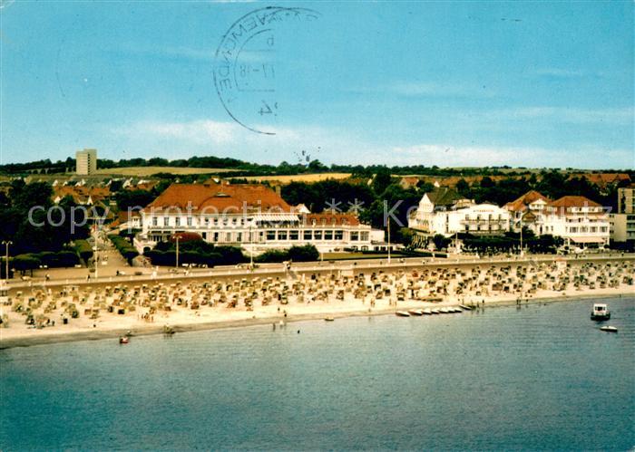 Travemuende Ostseebad Fliegeraufnahme