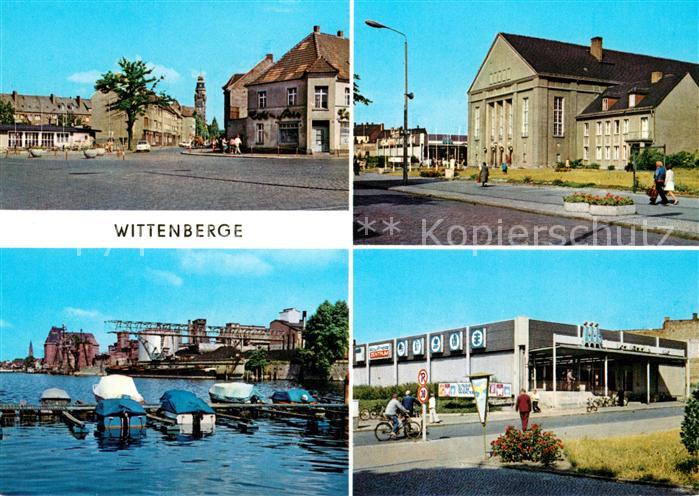 Wittenberge Prignitz Am Stern Kulturhaus Hafen HO Kaufhalle