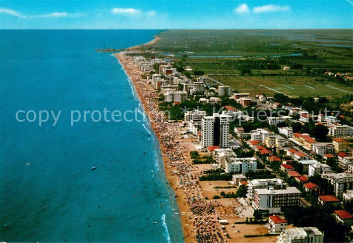 Lido di Jesolo Veduta aerea della spiaggia