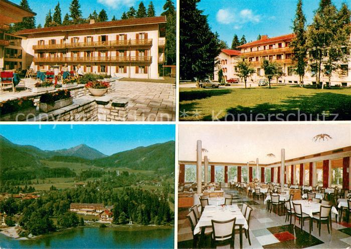 Bad Wiessee Kurhaus Haus Hubertus Speisesaal Tegernsee Fliegeraufnahme