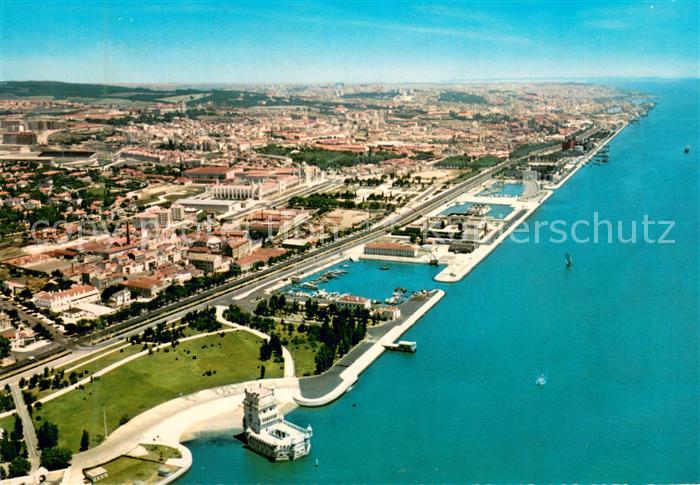 Lisboa Vista aérea de Belém