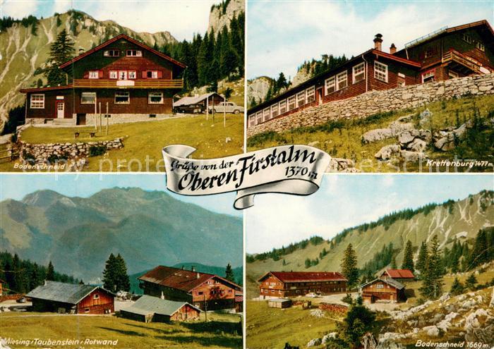 Neuhaus Schliersee Berggasthof Obere Firstalm Bodenschneid Krettenburg Miesing T