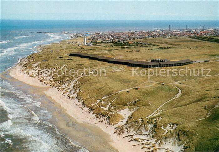 Hirtshals Danland i Hirtshals Feriehotel Fyrklit Fliegeraufnahme