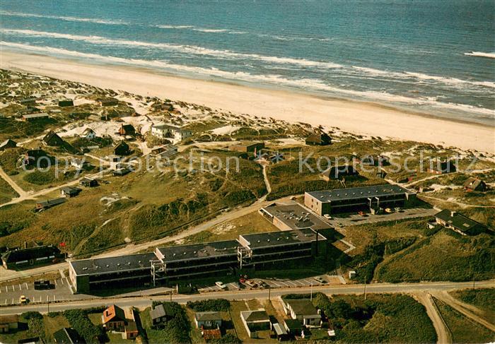 Henne Strand Ferienhaeuser Fliegeraufnahme