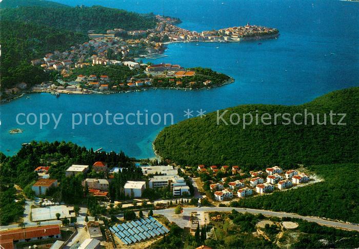 Korcula Hotel Bon Repos Bucht Fliegeraufnahme