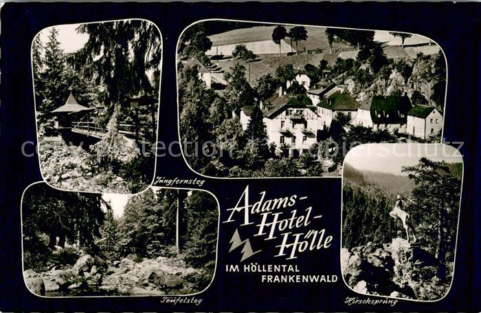 Hoellental Frankenwald Jungfernsteg Teufelsteg Hirschsprung