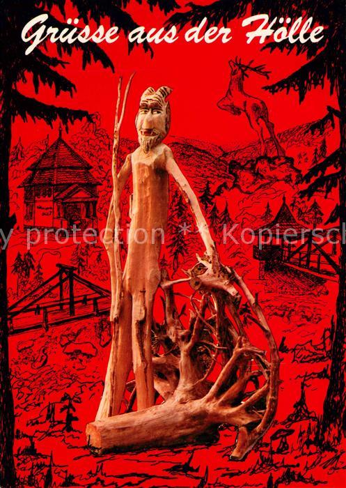 Hoelle Bad Steben Illustration