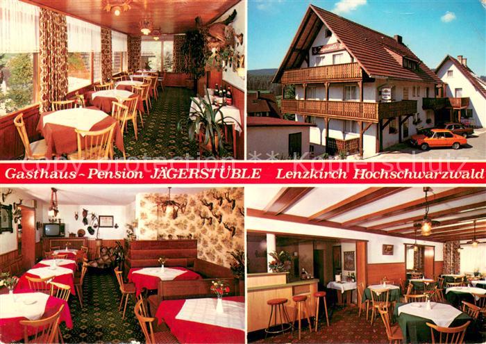Lenzkirch Hochschwarzwald BW Gasthaus Pension Jaegerstueble Gastraeume Theke