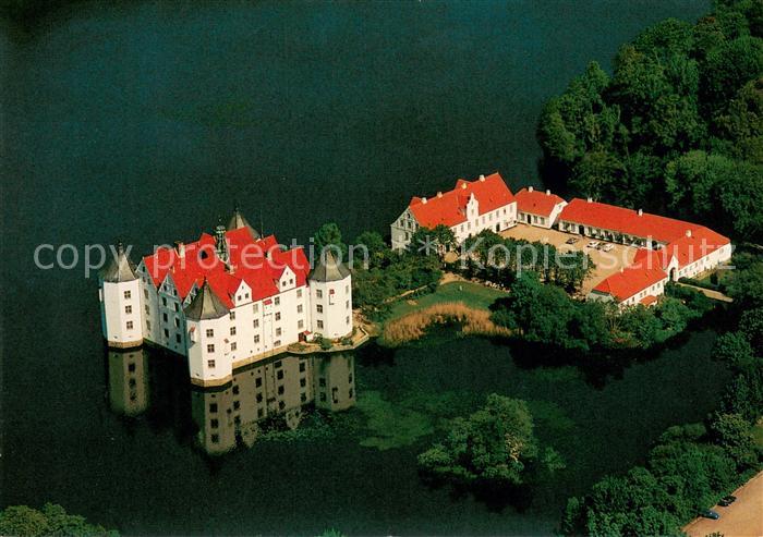 Gluecksburg Ostseebad Schloss Gluecksburg Fliegeraufnahme