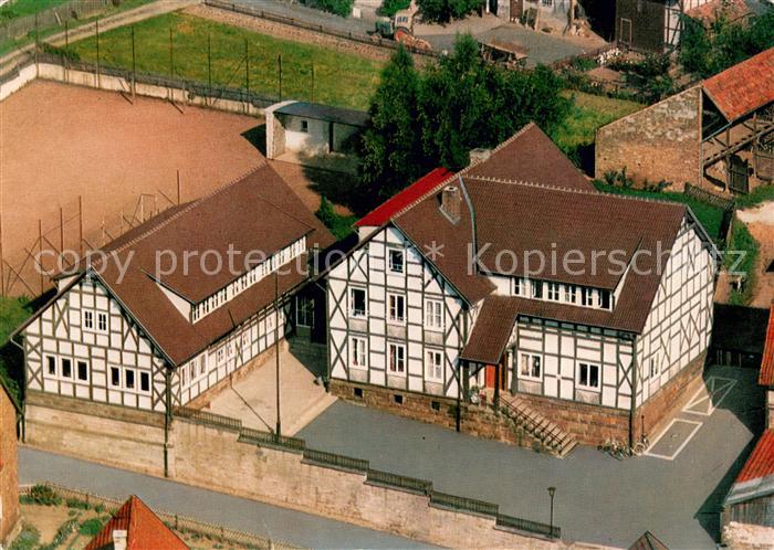 Berndorf Twistetal Schullandheim Fliegeraufnahme