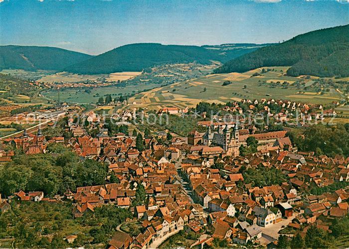 Amorbach Miltenberg Fliegeraufnahme