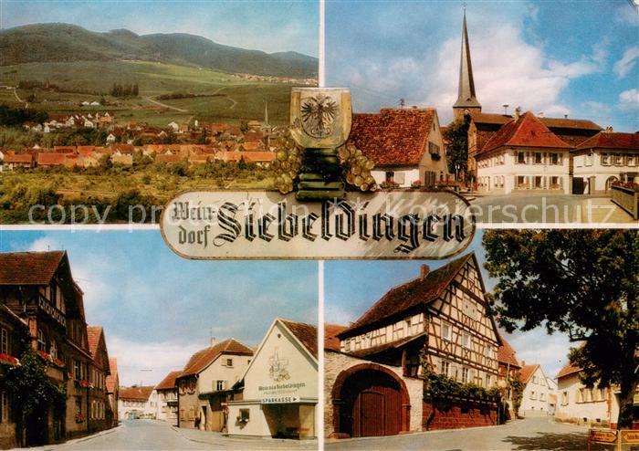 Siebeldingen Panorama Kirche Ortsmotive