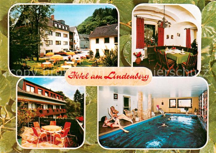 Wirsberg Kulmbach Bayern Hotel am Lindenberg Terrasse Gaststube Hallenbad