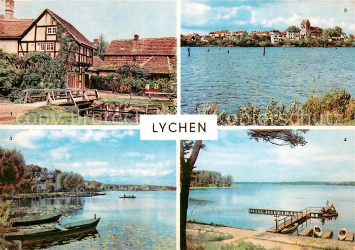 Lychen Malerwinkel Stadtsee Am Grossen Lychensee