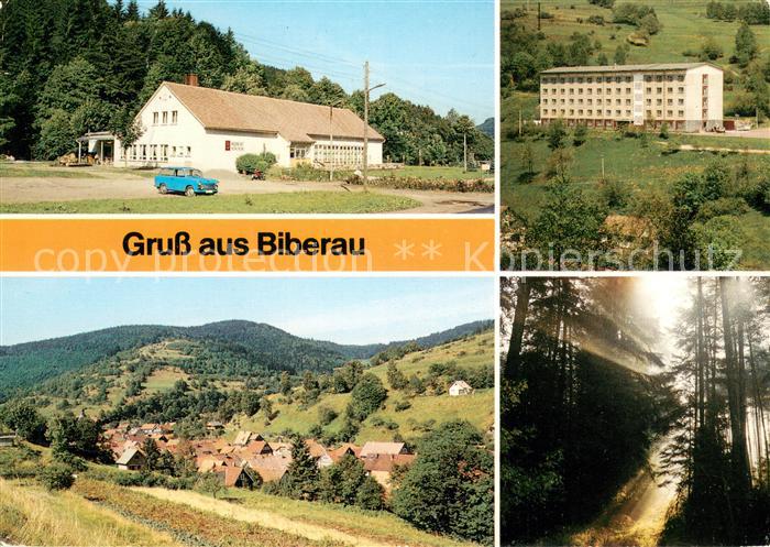 Biberau FDGB Erholungsheim Robert Stamm Bettenhaus Panorama