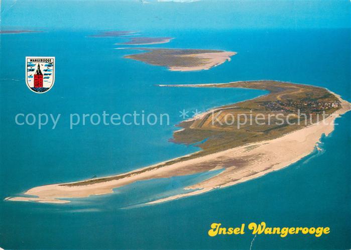 Wangerooge Nordseebad Fliegeraufnahme