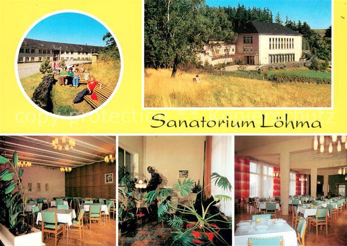 Munschwitz Sanatorium Loehma Gastraeume Park