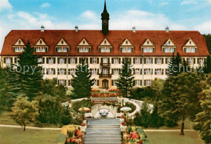 Bad Duerrheim Kuranstalt der Bundesbahn Betriebskrankenkasse