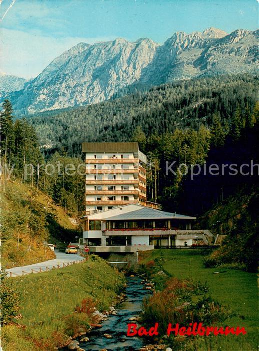 Bad Heilbrunn Thermal Roemerquelle mit Grimming