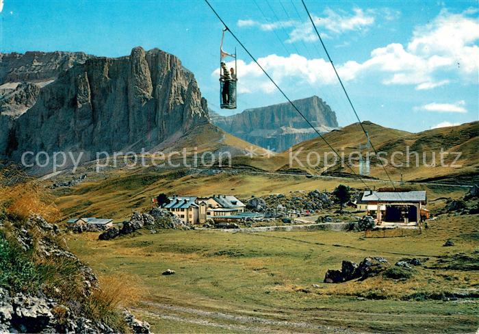 Sellapass mit Gondelbahn