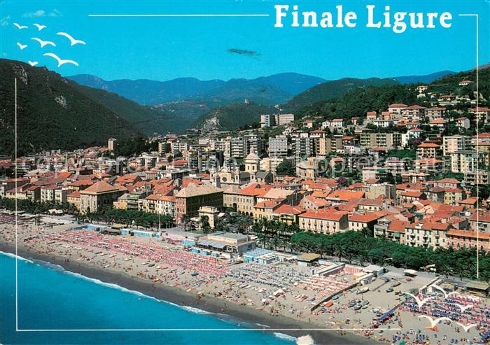 Finale Ligure Fliegeraufnahme
