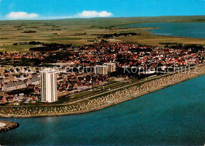 Buesum Nordseebad Fliegeraufnahme