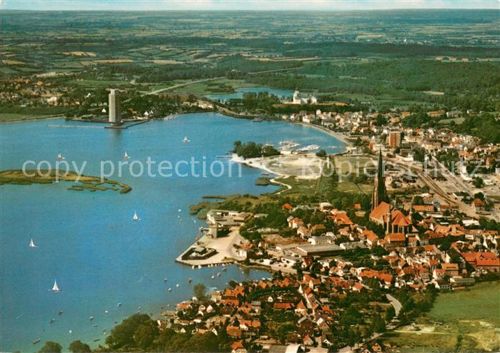 Schleswig Schlei Fliegeraufnahme
