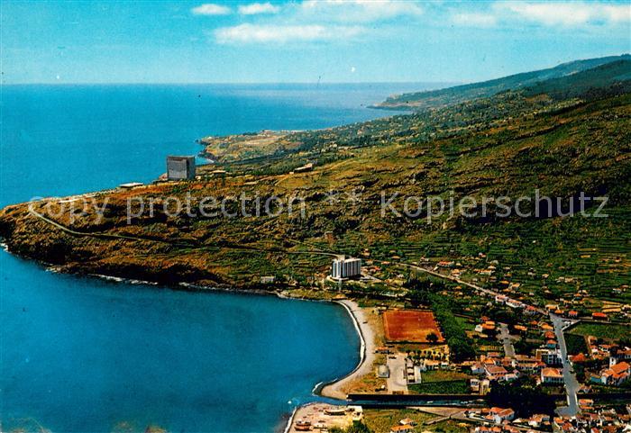 Madeira Portugal Village de Machico Fliegeraufnahme