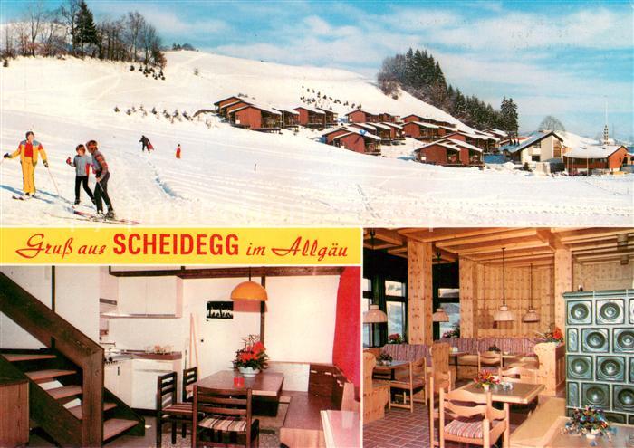 Scheidegg Allgaeu Feriendorf Scheidegg Gastraeume Panorama