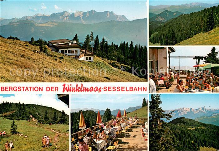 Reit Winkl Bergstation der Winklmoos Sesselbahn Details