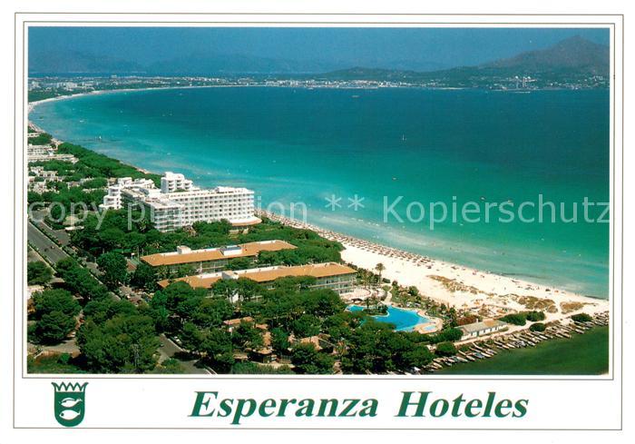 Playa de Muro Esperanza Hoteles Fliegeraufnahme