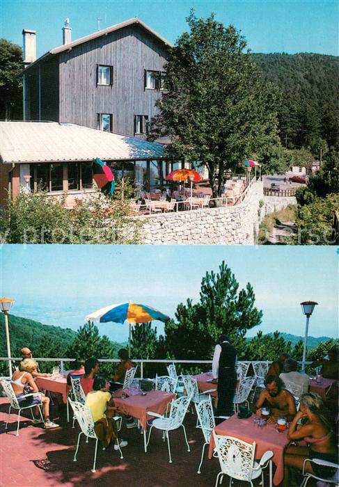 Opatija Abbazia Restaurant pansion Ucka Terrasse
