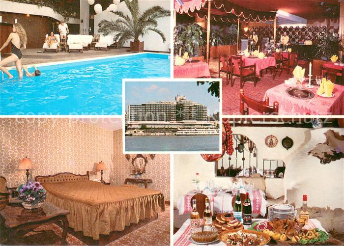 Budapest Hotel Duna Inter Continental Pool Gastraeume Gaestezimmer Buffet