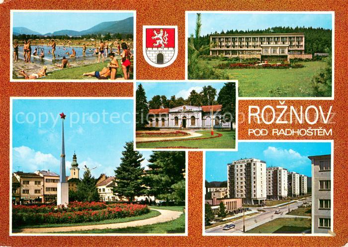 Roznov pod Radhostem Koupaliste Zotavovna ROH Energetik Namesti Rude armady Spol